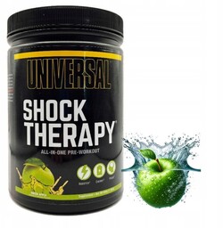 Universal SHOCK THERAPHY Pre-workout Pompa Stack Siła 840g