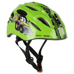 NILS EXTREME Kask rowerowy MTW01 Zielony dla Dzieci