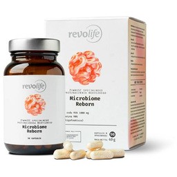 Revolife Microbiome Reborn, 90 kapsułek - maślan sodu,