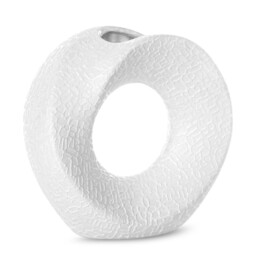 Eurofirany Wazon ceramiczny 19x7x18 Riso 5 biały