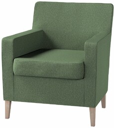 Pokrowiec na fotel Karlstad, zielony melanż, 61 x