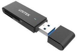 Unitek CZYTNIK KART SD I MICROSD USB-A, Y-9327A