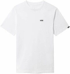 t-shirt męski VANS LEFT CHEST LOGO TEE White/Black