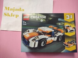 Lego Creator 3 w 1 31089 Słoneczna wyścigówka
