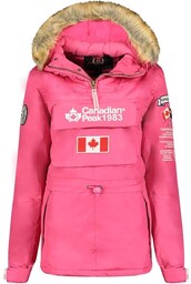 Kurtka dziewczęca Canadia Peak Banapeak parka z kapturem