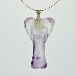 Aniołek - zawieszka z ametystu