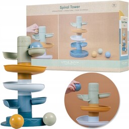 Little Dutch Kulodrom Zakręcona Wieża Z Piłeczkami Tor