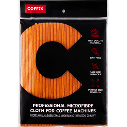 Profesjonalna ściereczka z mikrofibry do czyszczenia ekspresów