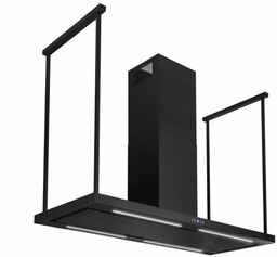 Okap wyspowy Centropolis Black Matt 120 cm