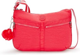 Kipling IZELLAH Średni poprzek, Escape Red, Czerwony