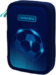 Piórnik rozkładany dla chłopca Astrabag FOOTBALL LIGHT piłka