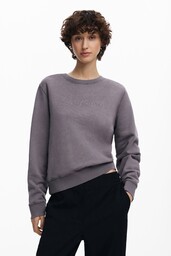 Bluza z logo i strassami