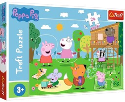 Trefl PUZZLE 24 MAXI ZABAWA NA POLANIE TREFL