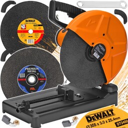 Piła Pilarka Ukośnica Przecinarka Tarczowa Metalu 2x Tarcza