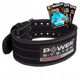 Power System Pas Powerlifting Treningowy Skórzany Trójbój Rozmiar