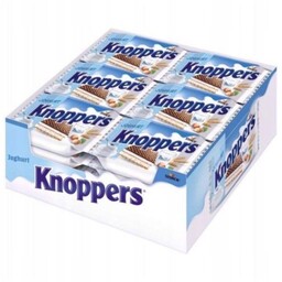 Knoppers Jogurt Wafelek mleczno-jogurtowy 25 g x 24