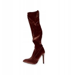 Różowe kozaki damskie szpilka STEVE MADDEN 37
