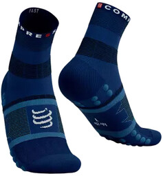 COMPRESSPORT Skarpetki trekkingowe FAST HIKING SOCKS estate blue/pacific