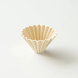 Ceramiczny Origami Dripper S - Beżowy matowy