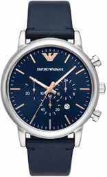 Zegarek ARMANI AR11107. Kwarcowy, Kolor brązowy. Mężczyzna.