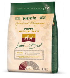 Fitmin Dog Medium Maxi Puppy Lamb & Beef