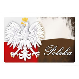 Magnes 2D Polska flaga