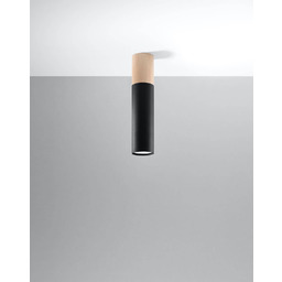 SOLLUX LIGHTING Lampa sufitowa PABLO SL.0635 czarny