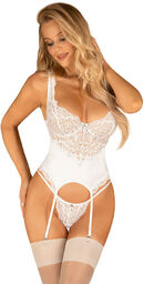 Obsessive Amor Blanco Corset White