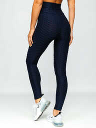 Granatowe legginsy damskie Denley YW88024
