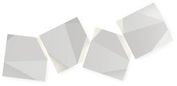 Origami L107 biały matowy - Vibia - lampa