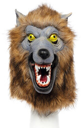 Maska lateksowa Wilkołak