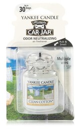 Yankee Candle Clean Cotton Car Jar Ultimate Świeca
