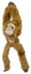 Maskotka Małpa Orangutan Pluszak 43cm Miękka Przytulanka Miś