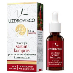 UZDROVISCO CICA Naczynka Serum kompres do twarzy redukujący