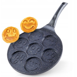 Granitowa Patelnia Do Placków Jajek Buźki Grande
