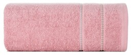 Ręcznik bawełniany 70x140 Suzi różowy pudrowy frotte 500