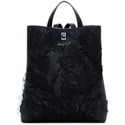 Torebka Desigual Romeo Floral Total B 25WAKP06 Czarny