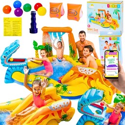 Basen Ogrodowy Dmuchany Dla Dzieci Do Ogrodu Intex