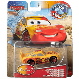 Auta, samochodzik zmieniający kolor Zygzak McQueen