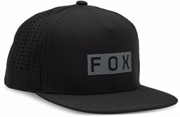 czapka męska FOX WORDMARK TECH SNAPBACK HAT Black