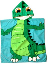 Ponczo kąpielowe Dinozaur