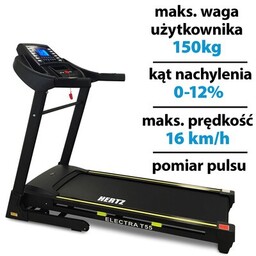 HERTZ Bieżnia elektryczna Electra T55 1470W 16km/h