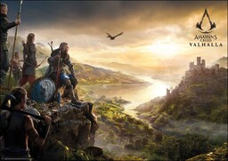 Assassins Creed Valhalla Vista - plakat