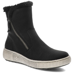 RIEKER Botki - Z6661-00 Czarne