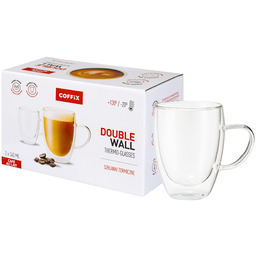 Szklanki termiczne z uchem do Caffe Au Lait