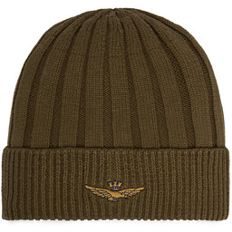 Czapka Aeronautica Militare 262CU0098UL00485 Zielony ciemny