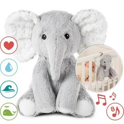 Szumiący Słoń z pozytywką Elliot Elephant Cloud B