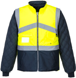PORTWEST S769 DWUSTRONNA KONTRASTOWA I ODDYCHAJĄCA KURTKA OSTRZEGAWCZA