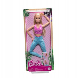 Barbie. Lalka Made To Move Blond Włosy