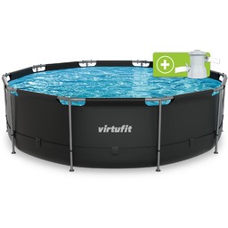 VirtuFit Basen ogrodowy stelażowy 366x100 cm z pompą